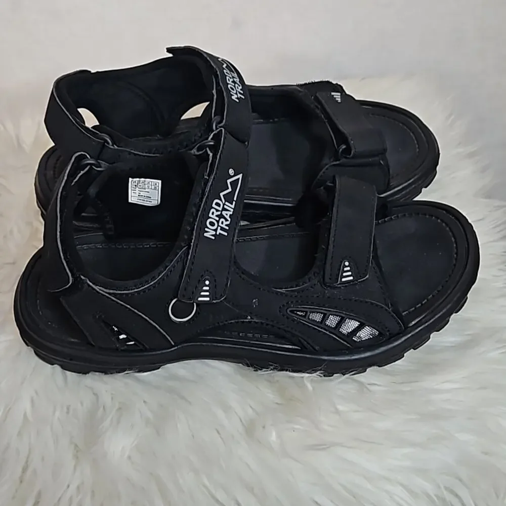 Nord Trail Men's 11 Rock River Outdoor Sandal Black Shoes